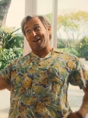 Palm Royale S02 Josh Lucas Printed Hawaiian Shirt