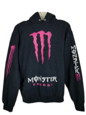 Pink Monster Energy Hoodie