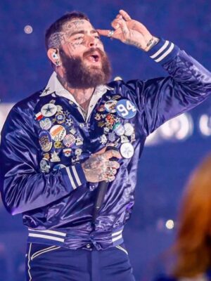 Post Malone Kansas City Chiefs vs Dallas Cowboys Bomber Jacket (1)