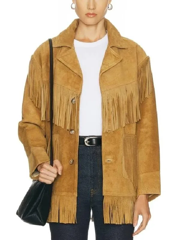 Real Housewives Of Beverly Hills S15 Rachel Zoe Fringe Jacket