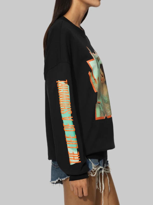 Recreated - Taylor Swift The Life of a Showgirl Crewneck Sweatshirt