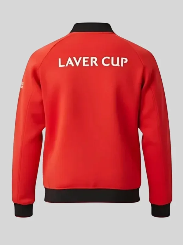 Recreated – Taylor Fritz 2025 Laver Cup Red Bomber Jacket