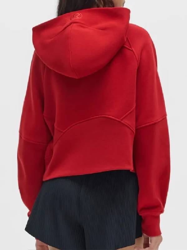 Recreation - San Francisco 49ers Oversized Half-Zip Hoodie Red