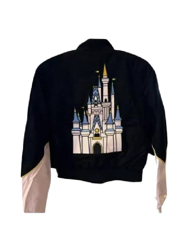 Recreation–Her Universe Walt Disney World Bomber Racing Pink & Black Jacket