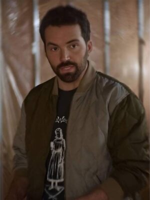 Ripple S1 Ian Harding Bomber Quilted Jacket