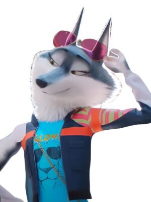 Sing 2 Porsche Crystal Multicolor Jacket