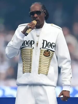 Snoop Dogg AFL Grand Final 2025 White Jacket