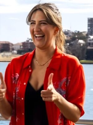 Sunny Nights D’Arcy Carden Red Dragon Shirt