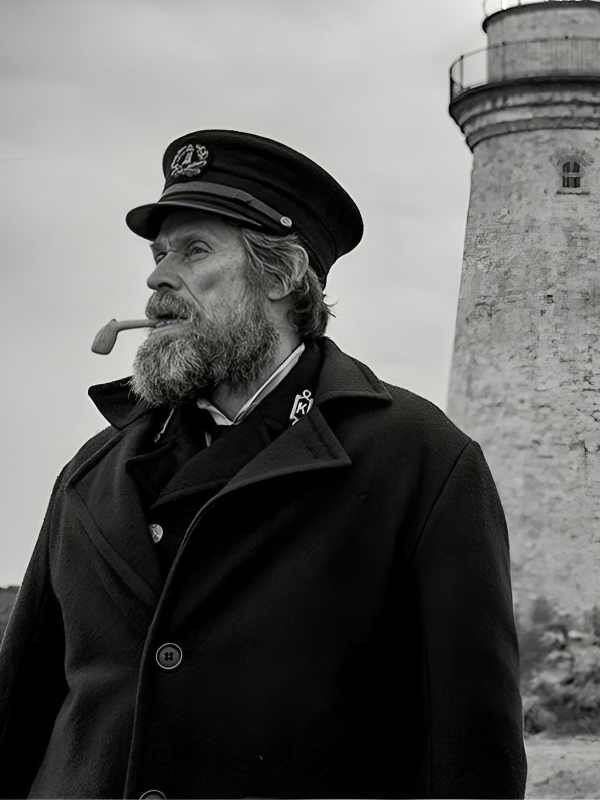 The Lighthouse Thomas Wake Black Long Coat