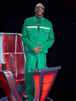 The Voice Season 28 Snoop Dogg Green Jacket with Pant
