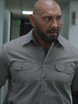 Trap House Dave Bautista Grey Shirt