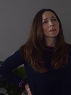 Vanessa Smythe Ripple 2025 Claire Navy Blue Sweater