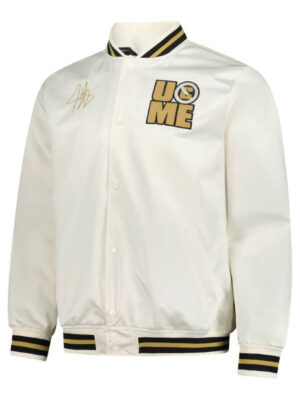 WWE John Cena Sublimated Satin White Jacket
