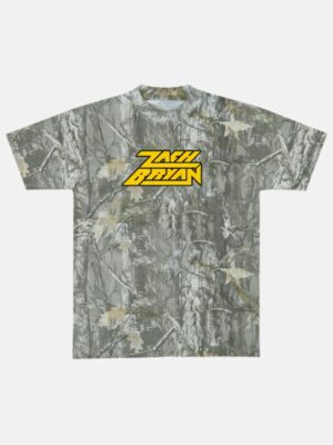 Zach Bryan Logo Camo Tee