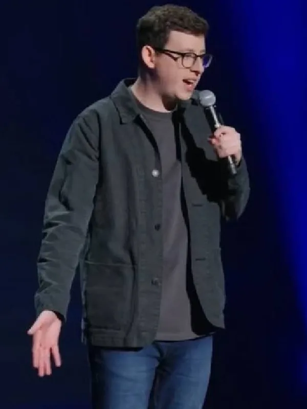 2025 Comedy Tour Rick Mercer Stand Up for Canada Mayce Galoni Jacket in Grey