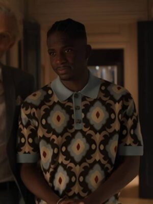Emily in Paris S05 Samuel Arnold Multicolor Polo Shirt