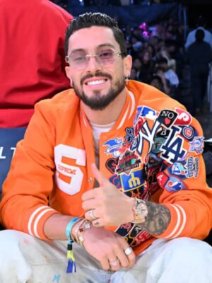 Lakers Game LA Alex Telles Varsity Jacket