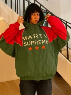 Marty Supreme Mexico Zip-Up Jacket