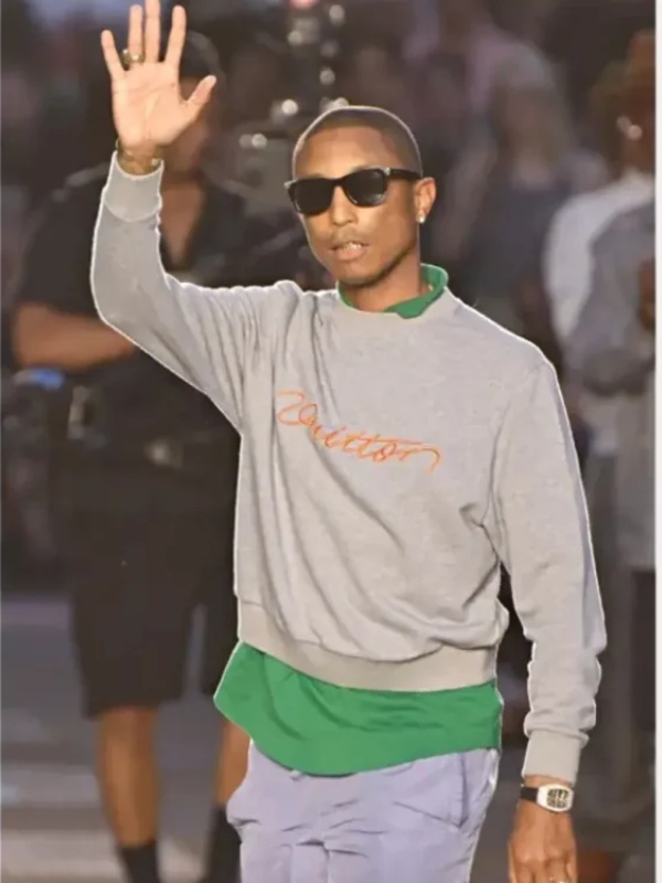 Pharrell Williams Paris Fashion Week Sweatshirt-Grey