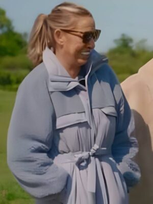 S01 Sam and Billie Sister Act Suzanne Wells Blue Color Teddy Jacket