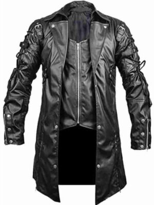 Steampunk Leather Coat