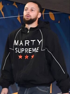 Stephen Curry Marty Supreme Black Jacket