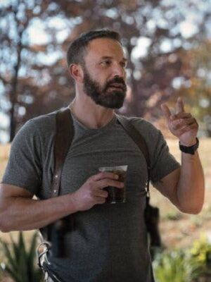 The Rip Ben Affleck Grey T-Shirt