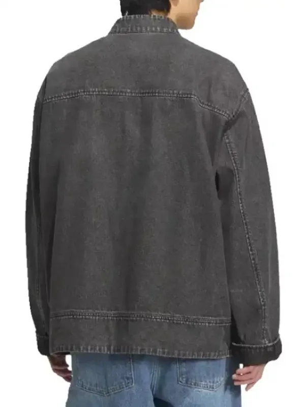 Adidas Chinese New Year Dark Denim Jacket - Grey