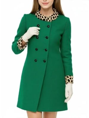 Anne Hathaway The Devil Wears Green Coat