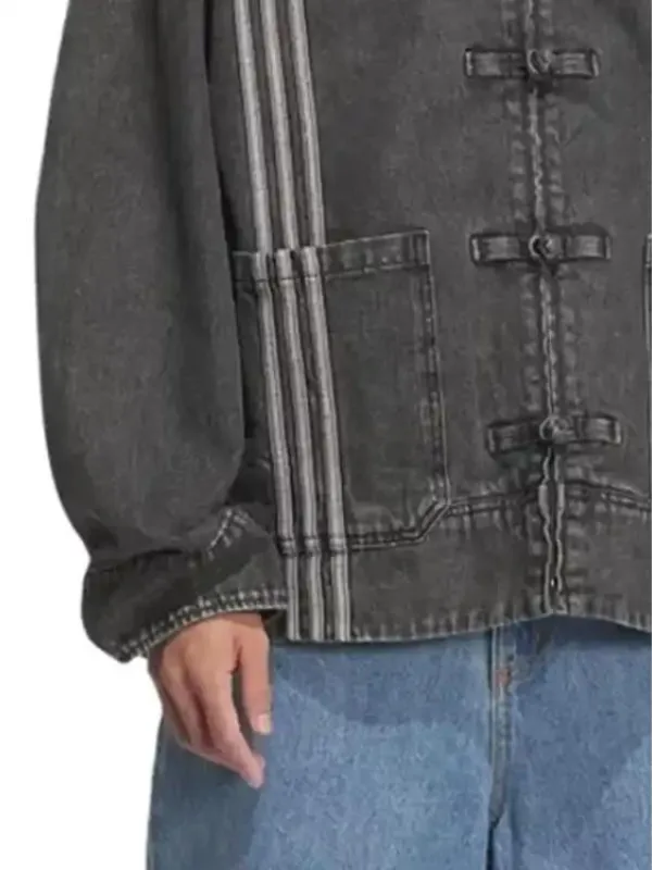 Chinese New Year Dark Denim Jacket
