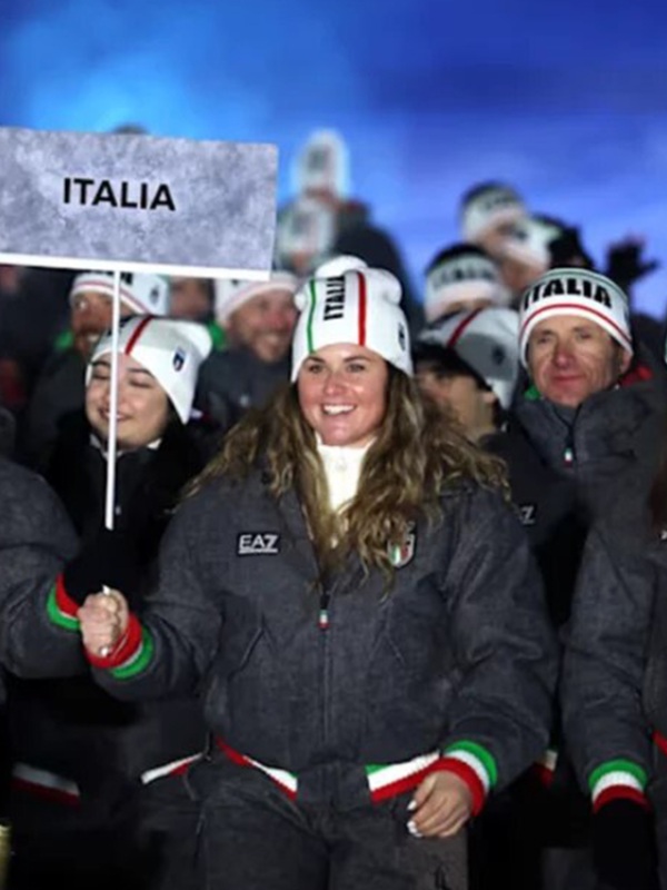 EA7 Emporio Armani Team Italy Opening Ceremony Jacket Wool