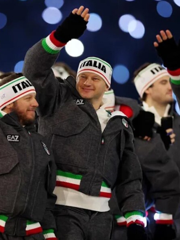 EA7 Emporio Armani Team Italy Opening Ceremony Jacket