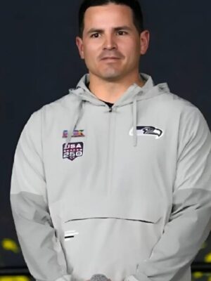 Mike MacDonald Super Bowl LX Opening Night Anorak Hoodie