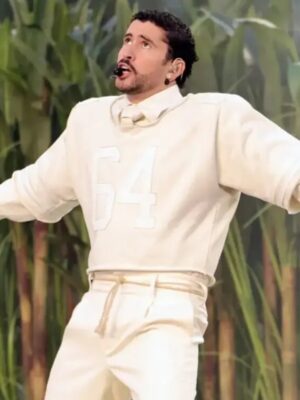 Super Bowl LX Bad Bunny Ocasio 64 Jersey - Cream