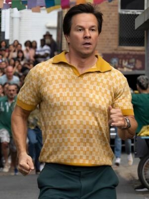 2026 Balls Up Mark Wahlberg Yellow Polo Shirt