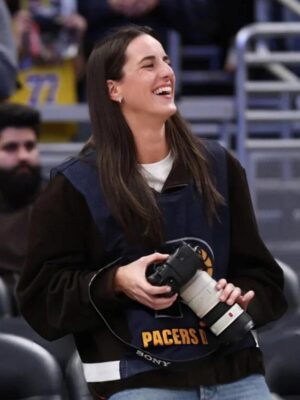 Caitlin Clark Los Angeles Lakers v Indiana Pacers Jacket