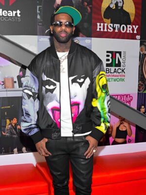 Hoodrich Pablo Juan The Ferrari And BT Show On 96.1 The Beat Jacket