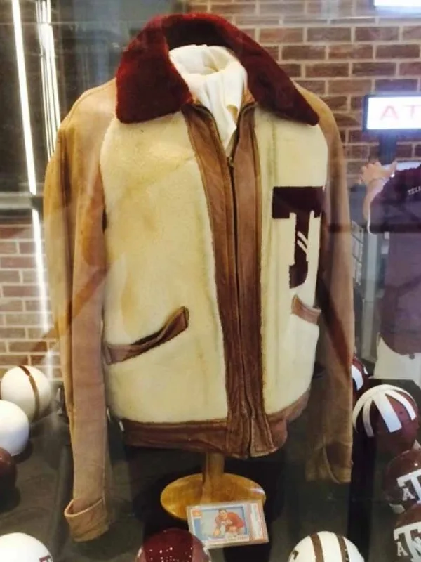 John Kimbrough Brown Letterman Jacket