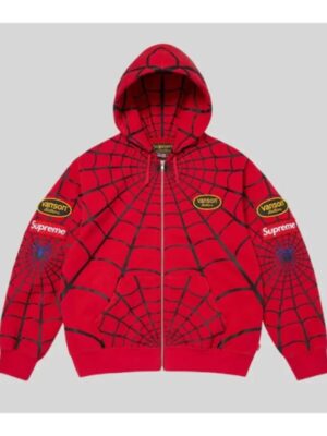Spiderman Zip Up Hoodie