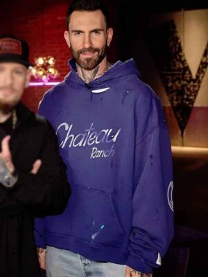 The Voice S29 Maroon 5 Chateau Ranch Blue Hoodie