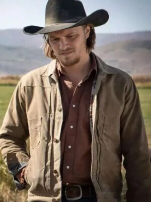 2026 Marshals Kayce Dutton Brown Cotton Jacket