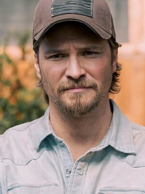 2026 Marshals Luke Grimes Light Blue Western Shirt