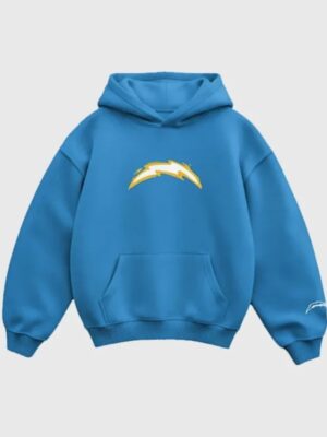 Chargers Sorry I Was Bolting Up Blue Hoodie