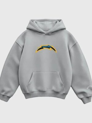 Chargers Vintage Voltage Grey Hoodie