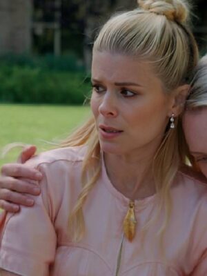 Imperfect Women S1 Kate Mara Pink Dress