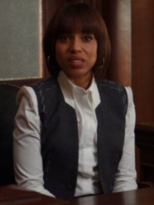 Imperfect Women S1 Kerry Washington Grey Vest