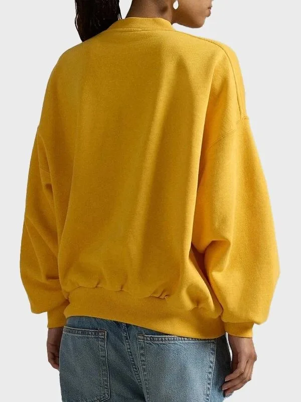 Miami Eras Tour Taylor Swift Oversized Sweatshirt Yellow (1)