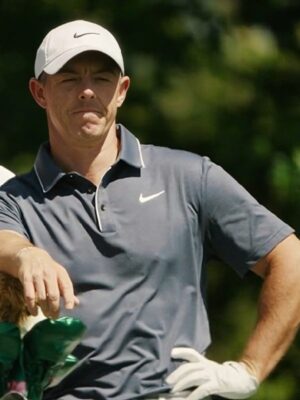 Rory McIlroy The Masters Wait Shirt in Grey