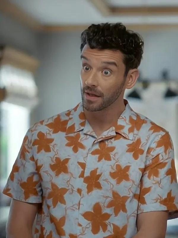 Shrinking S03 Michael Urie Floral Shirt