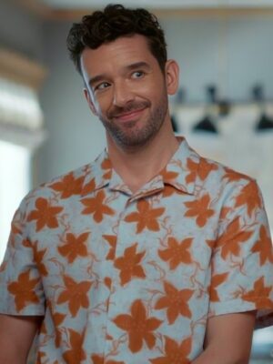 Shrinking S3 Michael Urie Floral Shirt